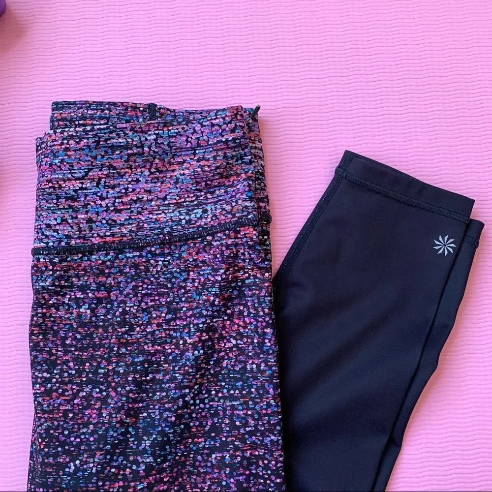 🖤 ATHLETA | Ombré Workout / Athleisure Leggings - Picture 2 of 8